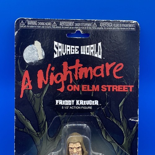 NEW Funko Savage World 5 1/2" - Freddy Kreuger A Nightmare on Elm Street SEALED - Picture 3 of 21