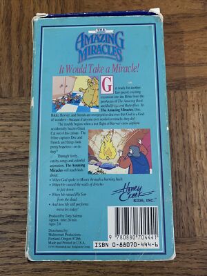 (未使用･未開封品)Amazing Miracles [VHS] The Amazing Miracles VHS | eBay