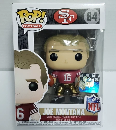 JOE MONTANA - San Francisco 49ers - Funko Pop! NFL #84 Collectible Vinyl Figure