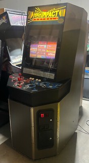 HIGH IMPACT FOOTBALL ARCADE MACHINE by WILLIAMS 1990 (Excellent Condition)*RARE*