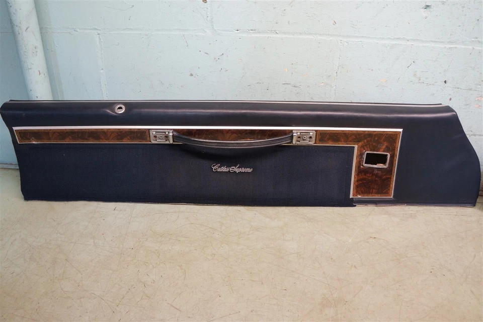 Par de paneles de puerta superior de dos puertas Oldsmobile Cutlass Supreme LH RH OEM AZUL *G1 Foto 2 de 4