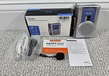 Gracioso Portable Cassette Player Recorder Radio w/ Antenna & Earbuds CR-318