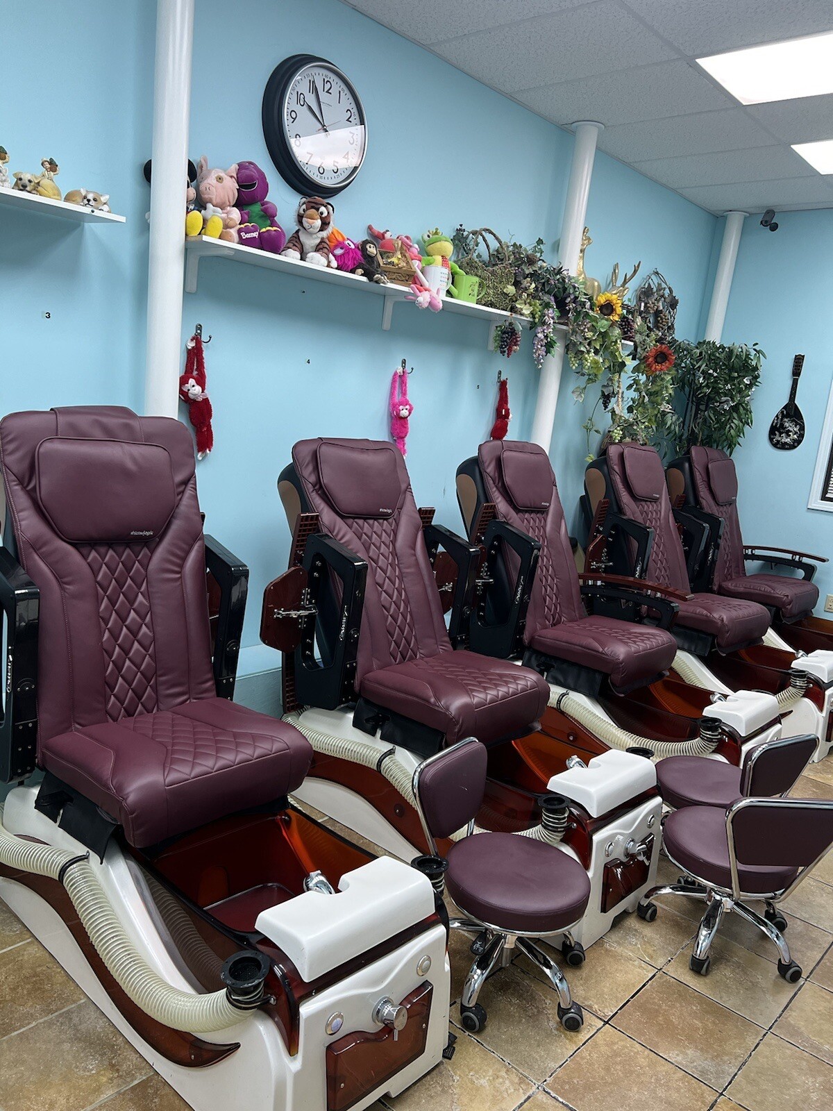 spa pedicure chairs used