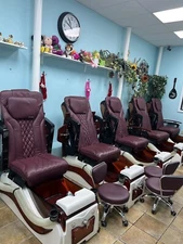 spa pedicure chairs used