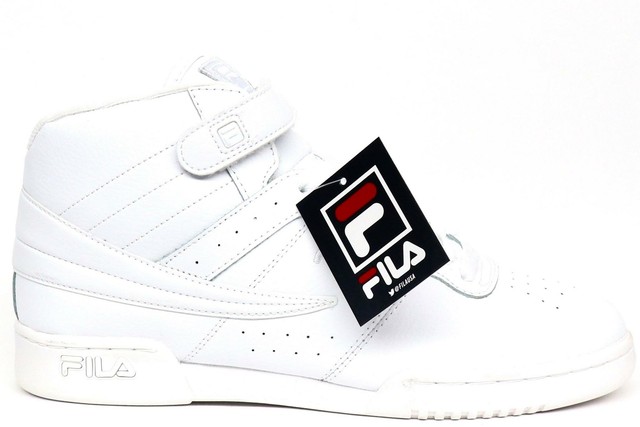fila white high top sneakers