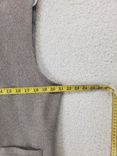 Joseph Abboud Men Jacket Large Brown Heathered Poly Blend Classic Fit Vest - Picture 7 of 17