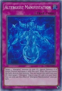 Altergeist Manifestation - EXFO-EN070 - Super Rare - Unlimited Edition x3 - Near