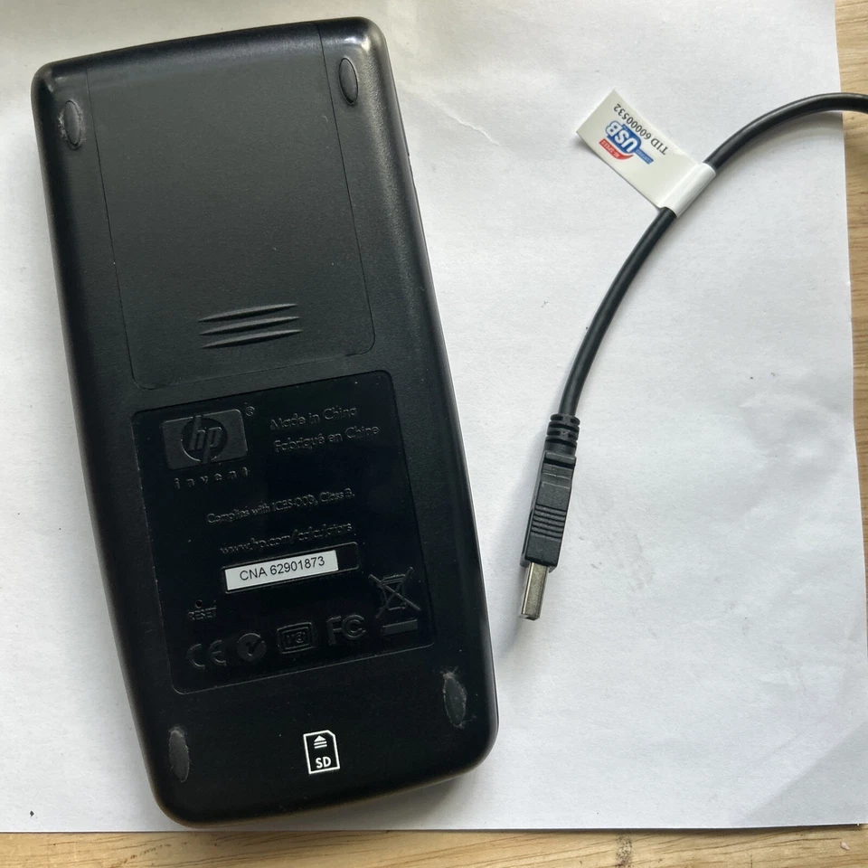 HP 50g Hewlett Packard Graphing Calculator With cable and With Case Tested - Image 4 of 4