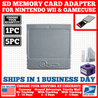 SD Memory Flash Card Reader Adapter For Nintendo Wii NGC Gamecube Gecko WiiSD