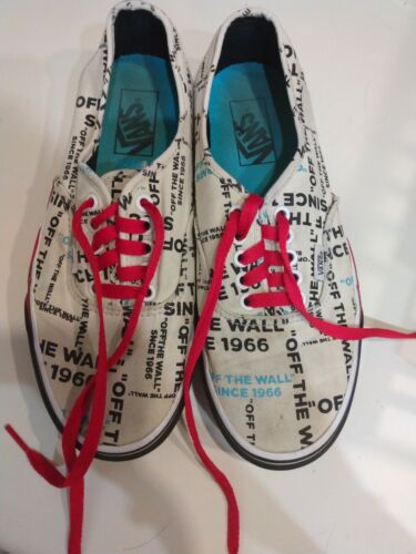 VANS OFF THE WALL LOGO 1966 PRINT SHOES