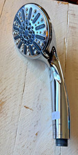 Glacier Bay Shower Head Wall Mount Handheld Adjustable spray Chrome 4" - Used