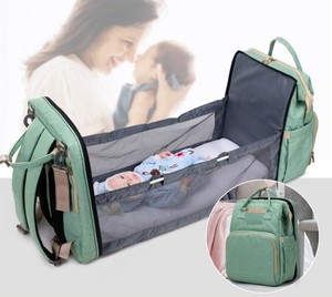 Classique Complet Nouveau Voyage Mommy Diaper Sac Multifonctionnel Avec Bebe Berceau Impermeable Backpac Avec Une Longue Garantie Terc Alaspe Pe