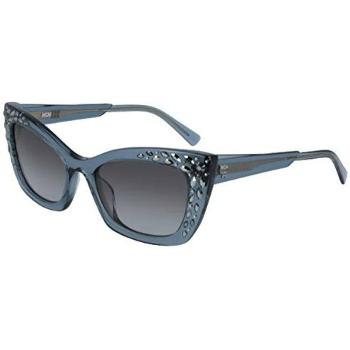 NEW MCM 682SR 040 Crystal Slate Sunglasses with Grey Lenses  display picture 1