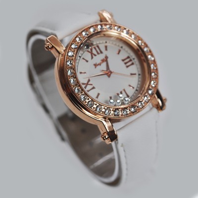 Orologio Da Donna Con Cinturino In Pelle E Quadrante Stellato - Elegante E Romantico - Foto 3