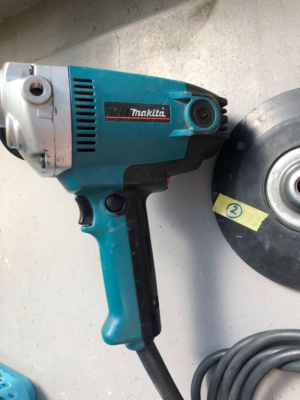 Makita 180mm Electronic Disc Sander GV7000C Used Good Tools