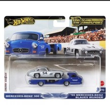 Hot Wheels 2024 - ’55 Mercedes-Benz Blaues Wunder | Mercedes-Benz 300 SL -...