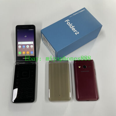 Galaxy folder 2 韓国　ガラホ　Samsung サムスン Samsung Galaxy Folder 2 SM-G1650 Flip Phone Big Keyboad Android