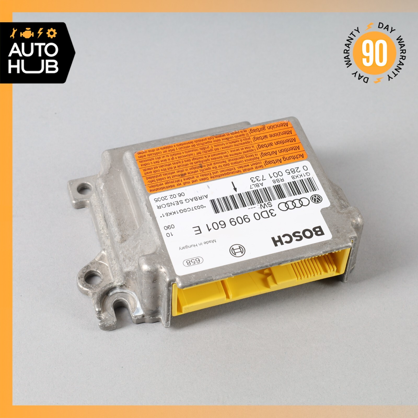 04-06 Bentley Continental GT GTC Airbag Air Bag Sensor SRS Control Module OEM