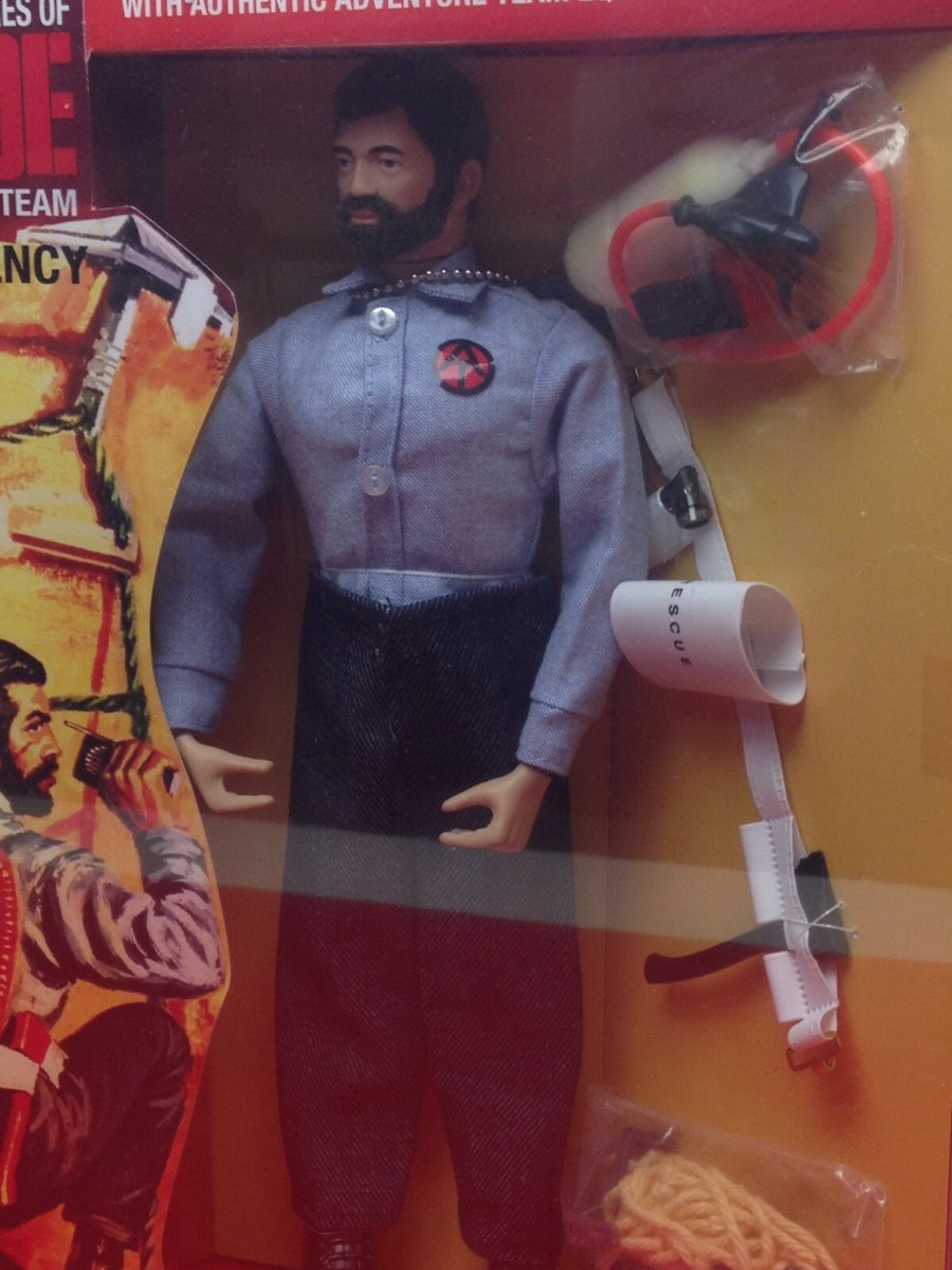 1964 GI JOE - Custom Emergency Rescue Window Box Figure Adventure