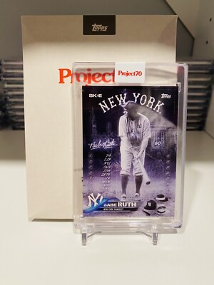 Topps Project 70 Babe Ruth Card #3 by DJ Skee - New York Yankees