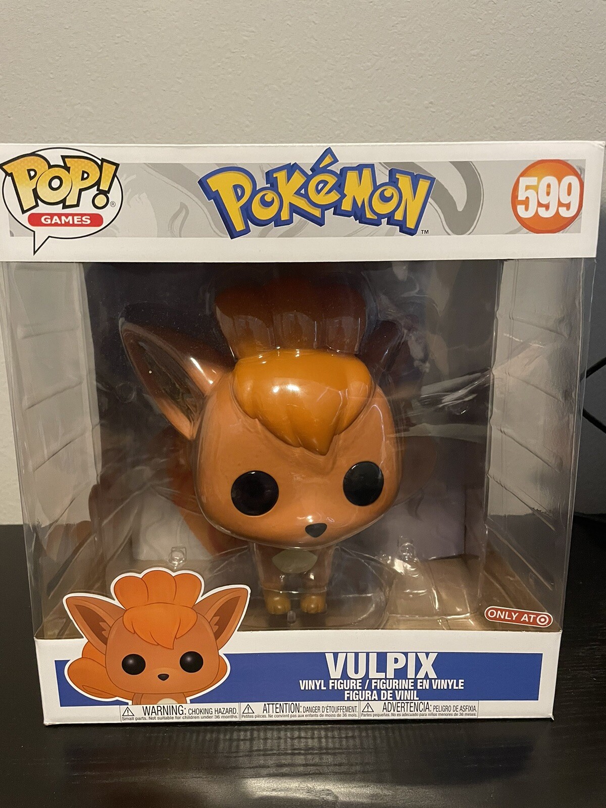 Funko Pop! Vinyl Jumbo 10 In: Pokémon - Vulpix (10 Inch) - Target (Exclusive)...