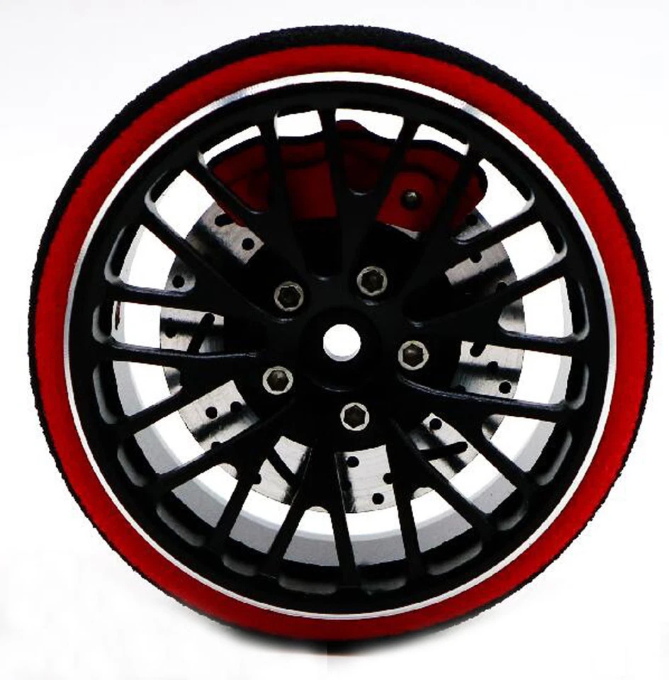 Transmitter Metal hand wheel Fit For frsky DgLiLo RC6GS Futaba JR TX RC Car - Image 3 of 4