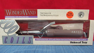 Helen Of Troy  Professional Spiralizing Coils Curling Iron -Dual Heat - NOS