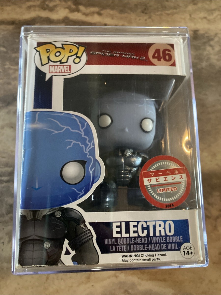 Funko Pop! Vinyl: Marvel Electro #46 Toy Sapiens VERY RARE