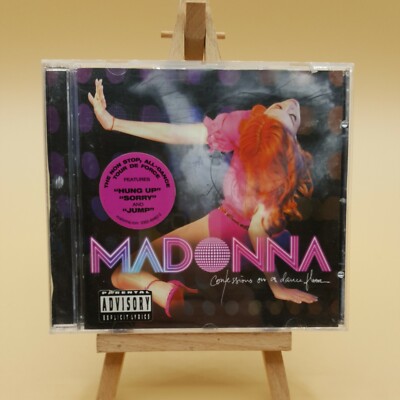 MADONNA Confessions on a Dance Floor Parental Advisory 2006 Cover Sticker