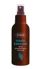 ZIAJA COCOA BUTTER BODY SPRAY ACCELERATES TANNING PROCESS IMPROVES SKIN TONE