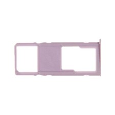 SIM Micro SD Card Tray Single for Samsung Galaxy A21 Purple Replacement Part