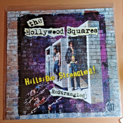 THE HOLLYWOOD SQUARES   HILLSIDE STRANGLER! RESTRANGLED   LP - RAVE UP NEW MINT