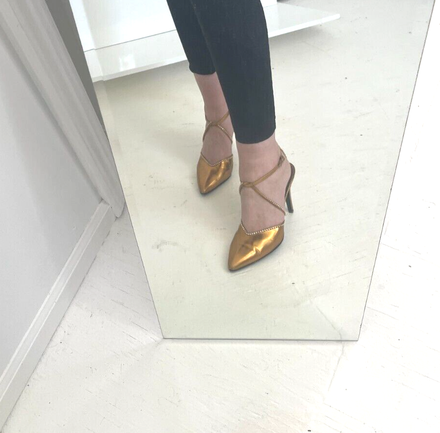 Oltre il cool!! scarpe vintage anni 90 yves saint laurent donna 8 1 2