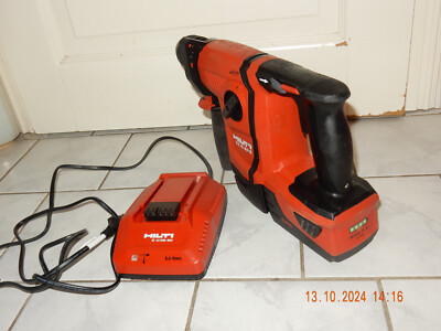 HILTI TE6-A22 Akkubohrhammer mit Licht,1 St.LI-Ion Akku+Akkulader C4/36-90,NEUWE