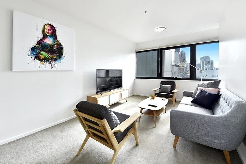 Cbd Heart 2 Bedroom Apt Fully Furnished All Bills Included - 