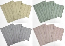 Striped Vines Countertop Protecting Slider Mats (4 Colors Available)