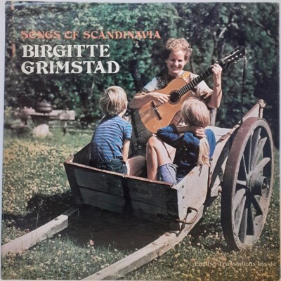 LP Vinyl Record - Birgitte Grimstad - Songs of Scandinavia - Skandisk SK 1731