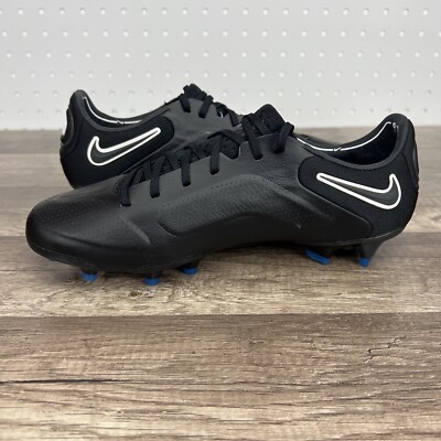 Nike Legend 9 Elite FG Black Blue Soccer Cleats Shoes CZ8482 Mens