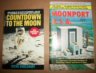 Countdown to the Moon 25th Anniversary Steve Englehart Moonsport U.S.A lot 2 V 
