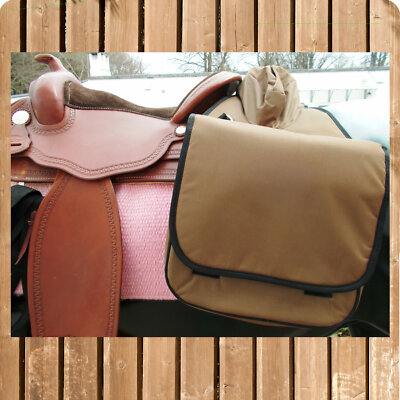 Sattelpacktasche, Nylon Satteltasche mit Bananentasche, Packtasche, groß, stabil