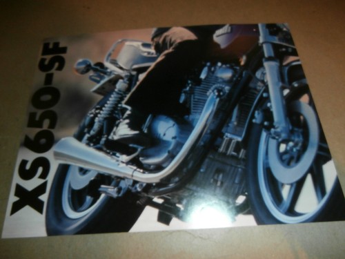 Original 1979 Yamaha XS650-SF Motorcycle Sales Brochure