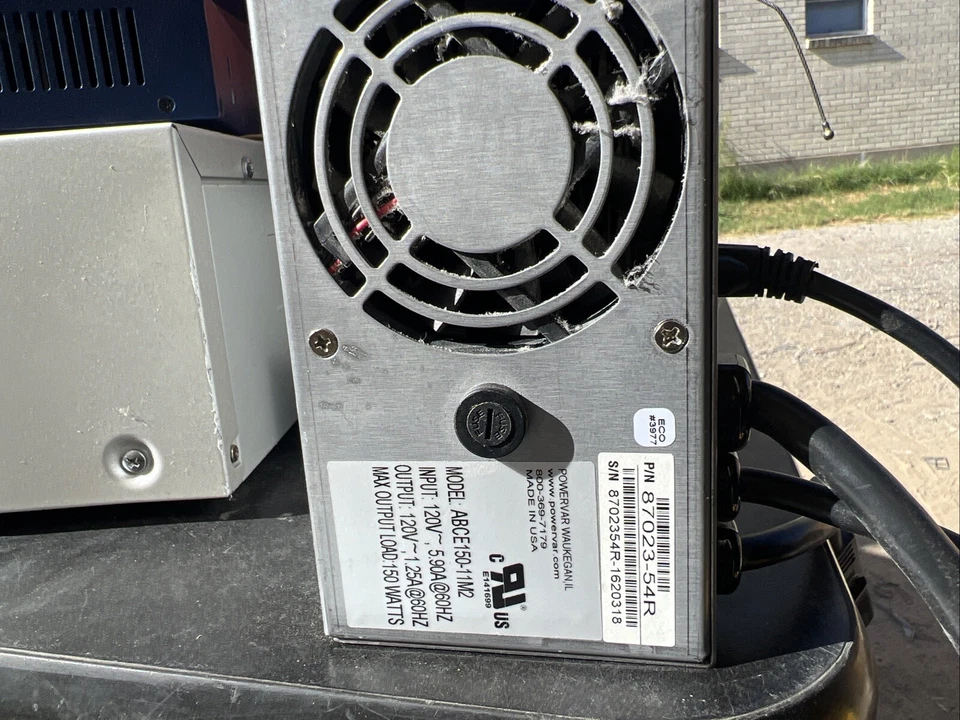 AMETEK Powervar Abce150-11m2 AC Mobile Manager Power Inverter MPM 120v 150w - Image 2 of 4