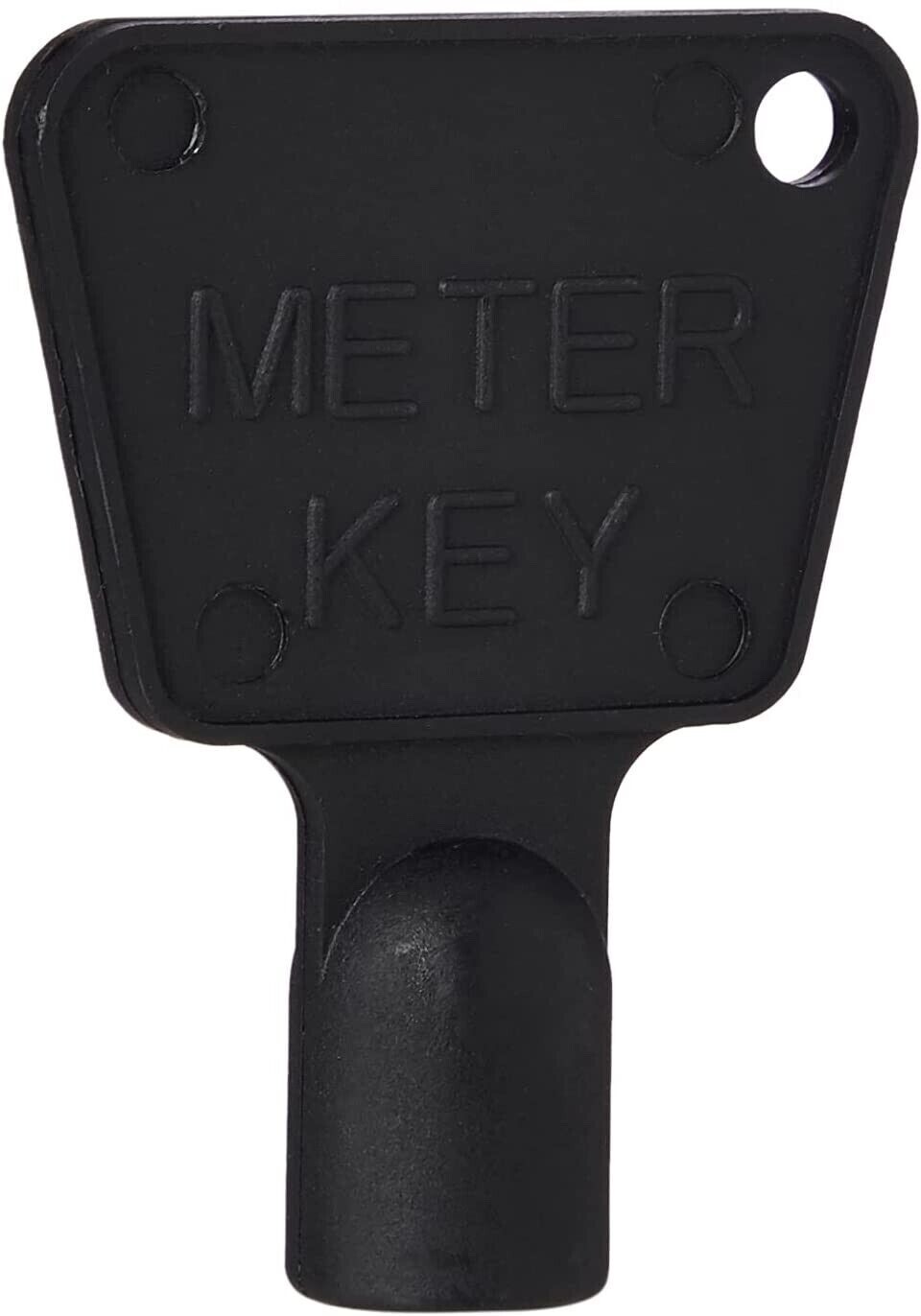 2 X Service Utility Meter Keys Gas Electric Box Cupboard Triangle Reading