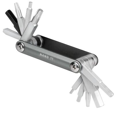 Topeak Multifunktionswerkzeug Nano 11 Werkzeuge Fahrrad Mini Multitool