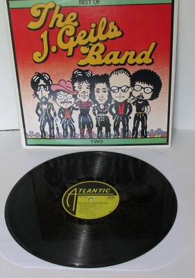 J. Geils Band Best of Two LP Record 1980
