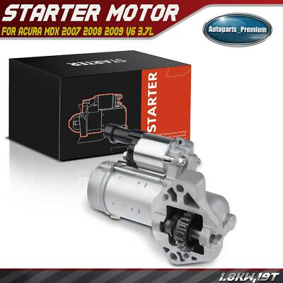 #ad #ad Starter Motor for Acura MDX 2007 2008 2009 V6 3.7L 1.8KW 12V CCW 19T 428000 4120 $108.99