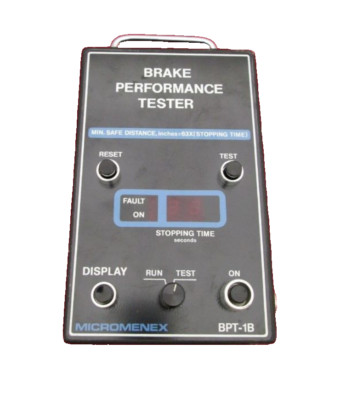 Micromenex BPT-1B Brake Performance Tester
