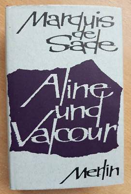 -0566- Buch: Marquis de Sade - Aline und Valcour