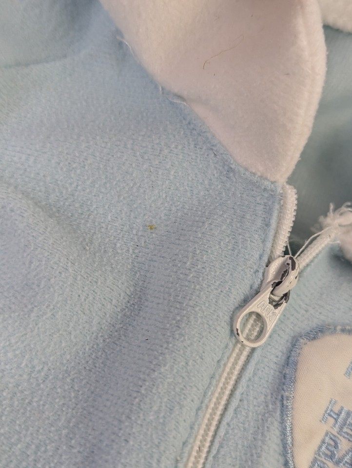 Chosun Heart to Heart Bear Replacement Blue Pajamas Romper Stuffed