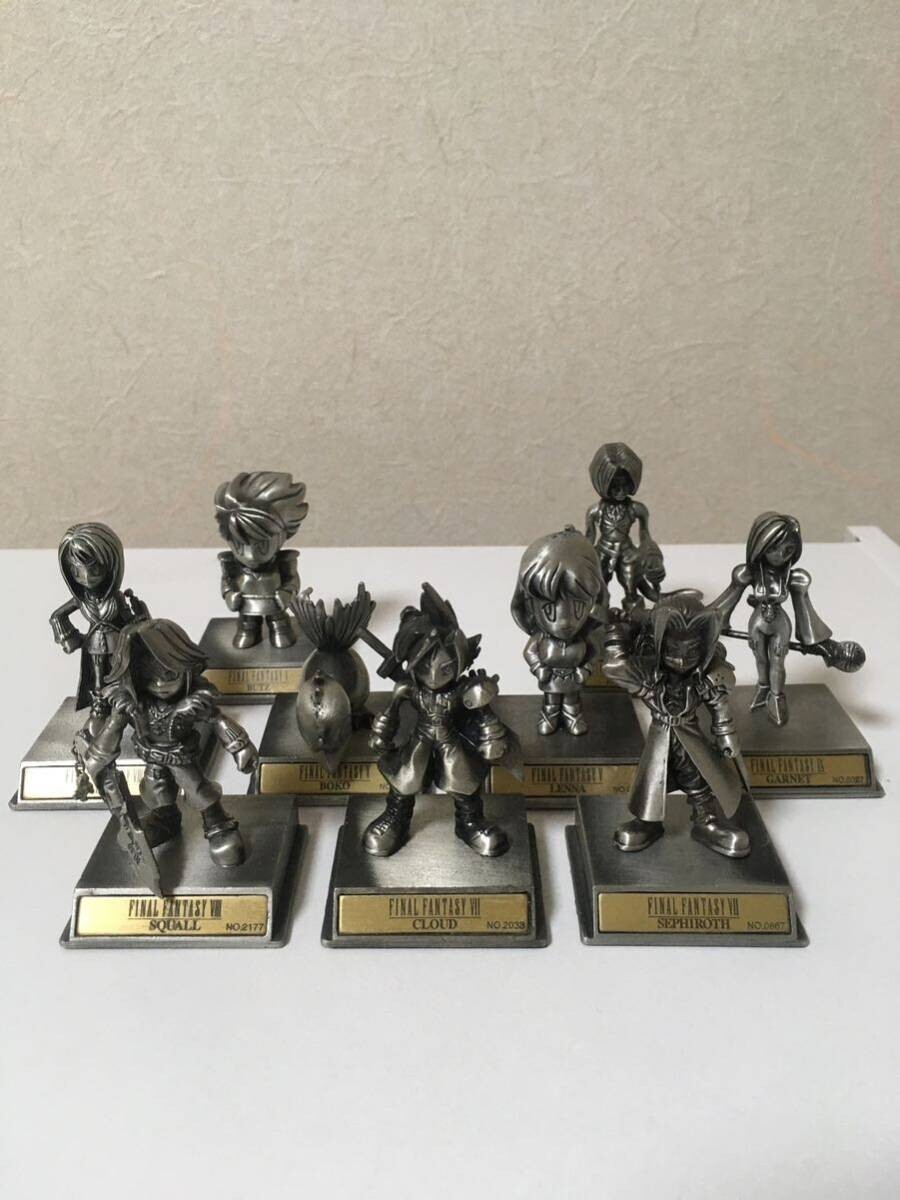 FINAL FANTASY VI ORTHROS クロムフィギュア Final Fantasy VI Tina Chrom Figure 9-piece set | eBay